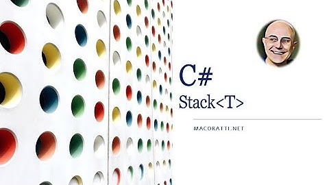 C# - Coleções Genéricas - Stack