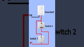 doorbell conection with 2 switch