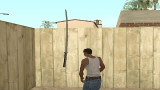 How to Get Katana in GTA San Andreas (Hidden Place)