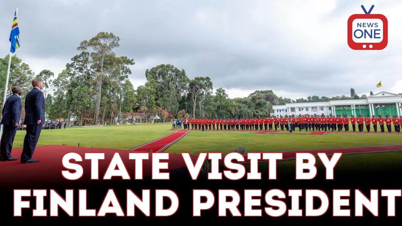 State Visit by President Alexander Stubb of Finland, State House, Nairobi.