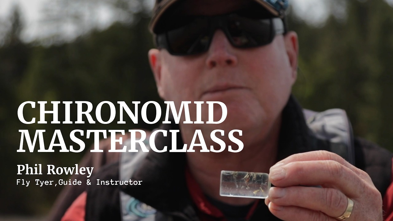 Рыбалка нахлыстом в стоячей воде: 5-минутный мастер-класс по ловле чирономид с Филом Роули.