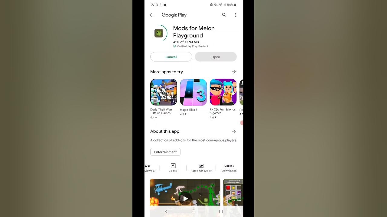 About: Melon Playground Mod (Google Play version)