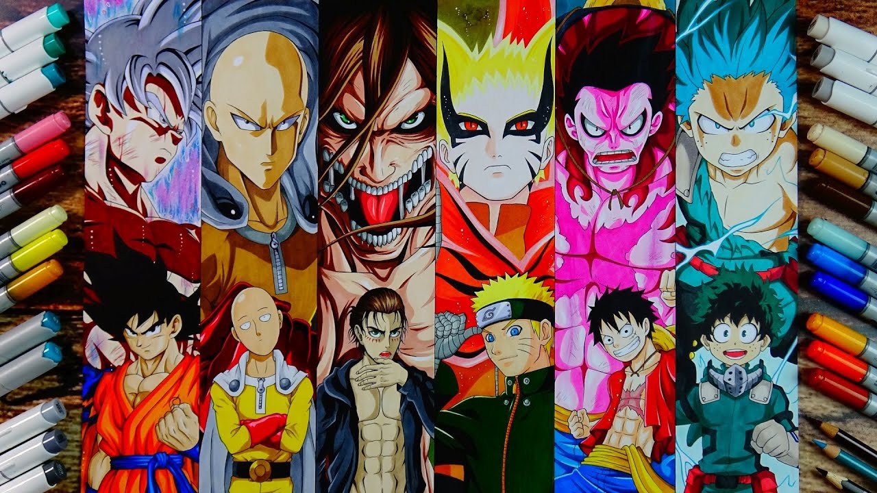 Kid Goku Vs. Naruto Vs. Deku Vs. Tanjiro Vs. Saitama Vs. Luffy! :  r/DeathBattleMatchups