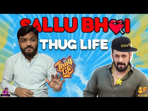 ULTIMATE SALMAN KHAN THUG LIFE | Sallu Bhai Savage Moments | Thugesh | BHAI THUG LIFE REACTION!!