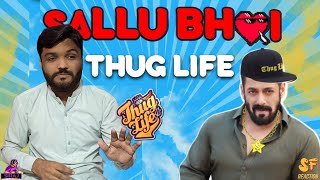 ULTIMATE SALMAN KHAN THUG LIFE | Sallu Bhai Savage Moments | Thugesh | BHAI THUG LIFE REACTION!!