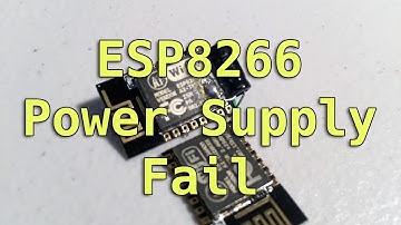 ESP8266 Power Supply FAIL