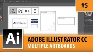 Adobe Illustrator Creative Cloud - Setting Up Multiple Artboards - EP#5