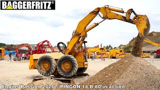 Engins Passion 2026 - Pingon 14 B 80 in action