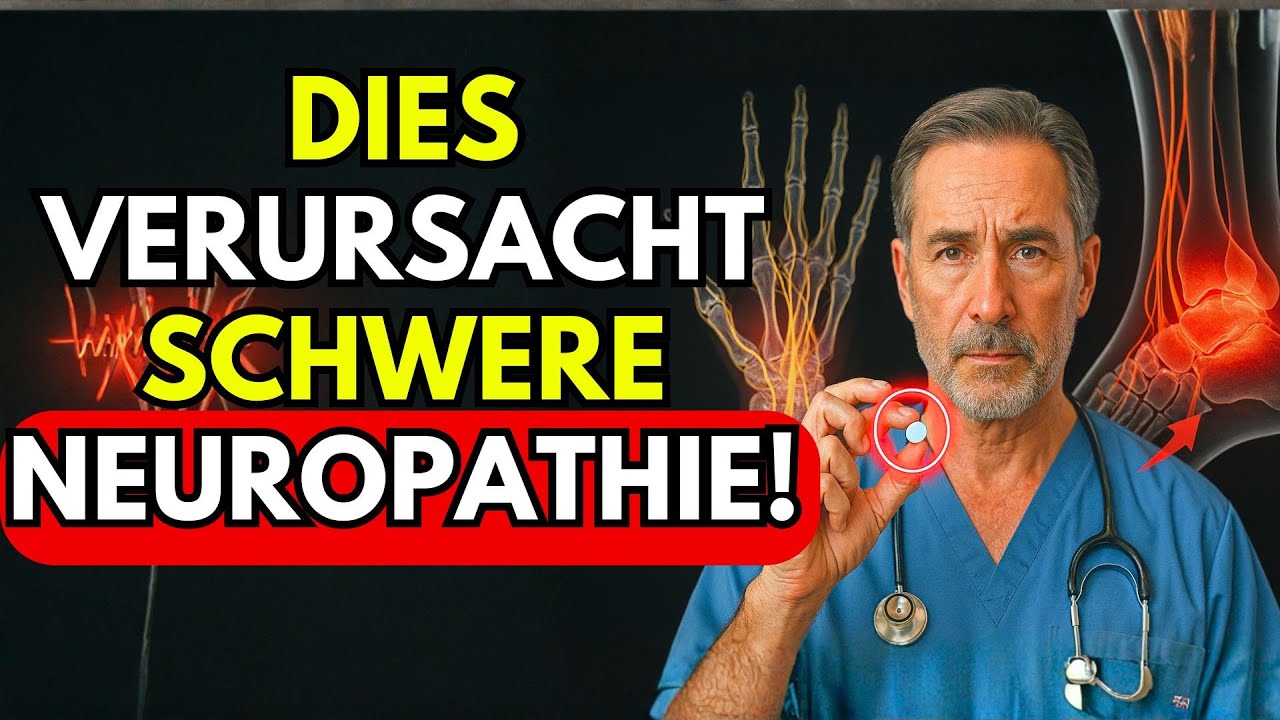 Das SCHLIMMSTE GIFT, das deine NERVEN ZERFRISST und schwere Neuropathie verursacht