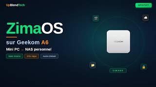 J'ai Transformé ce Mini PC en NAS Surpuissant avec ZimaOS ! (Geekom A6)