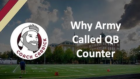 Why Army Called QB Counter