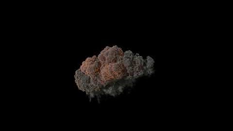 Pyro GPU Explosions  Test in Houdini 18.5 #explosion #vfx #explosions #houdini #houdinifx #CGI