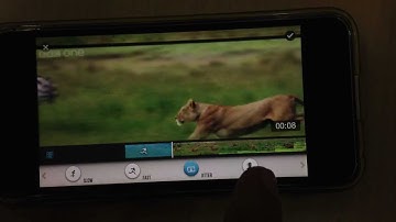 How to add effects using Game Your Video iPhone Video Editing app