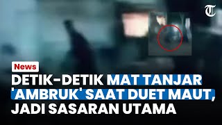 MENCEKAM! Video Mat Tanjar Ambruk Saat Duet Carok Maut, Jadi Sasaran Utama Hasan