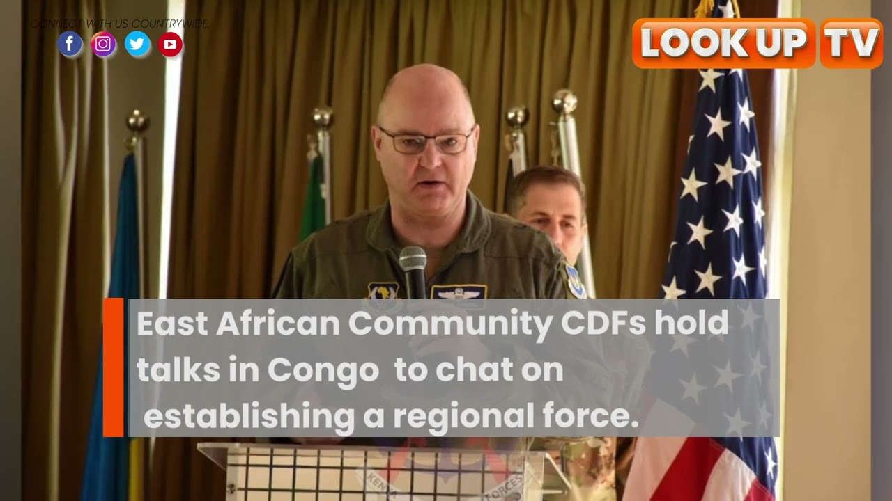 Major Gen. Omenda and US Major Kriesel Open African Partnership Flight training program in Nanyuki.