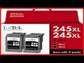 LxTek 245XL Ink Cartridges Reliable Quality and Great Value for Your Canon Printer