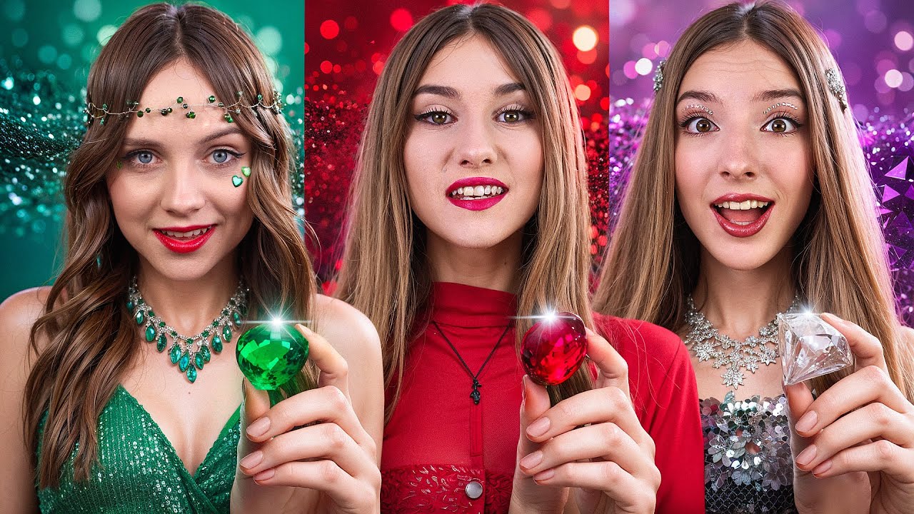 Emerald, Ruby and Diamond Girl! Who Will Be Prom Queen?