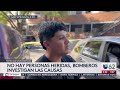¡Incendio consume edificio habitacional! Testigos dicen que el fuego empezó en un auto