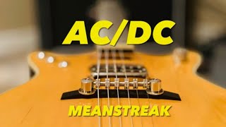 AC/DC Meanstreak (Malcolm Young Guitar Parts)