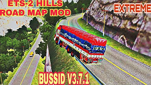 🙋HOW😉TO🥳ADD🔥HILLS💖ROAD MAP MOD?|BUSSID V3.7.1|#ets2 #ets2mapmods #bussimulatorindonesia #bussidmod