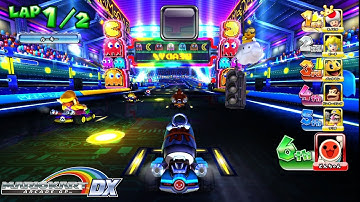 Mario Kart Arcade GP DX 1.18 (Arcade) Gameplay Walkthrough [Part 4] PAC-MAN Cup Mirror Longplay