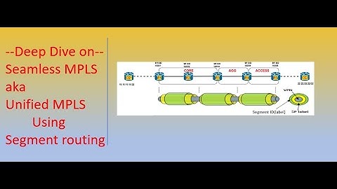 Segment Routing | Deep dive on Seamless MPLS aka Unified MPLS using Segment routing