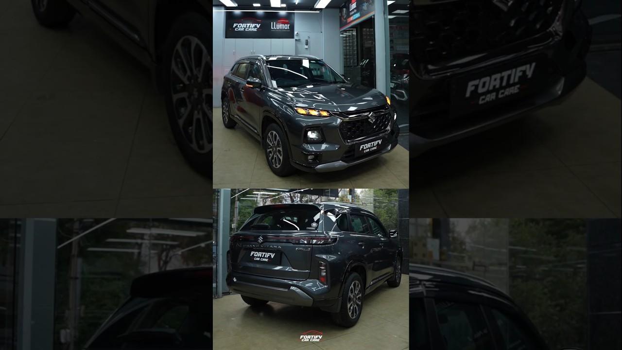 Grand Vitara | Best Paint Protection Film in Bangalore | Best PPF Coating for cars 