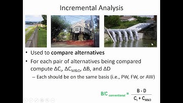 ENGR 222 - Class 25 (13 March 2019) Incremental Benefit / Cost Analysis