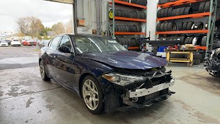 2019 Alfa Romeo Giulia-$8100. Купили без ключа , и вот итог. Авто из США +12676324774 .