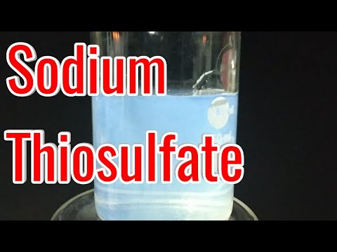 Sodium Thiosulfate : Properties