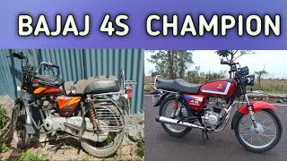 Bajaj 4S Champion Modified || Bike Modification & Restoration 😯🔥🔥🔥