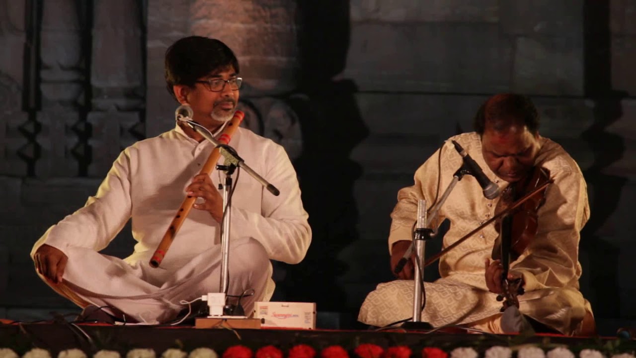 Raag bhupali on flute and violin