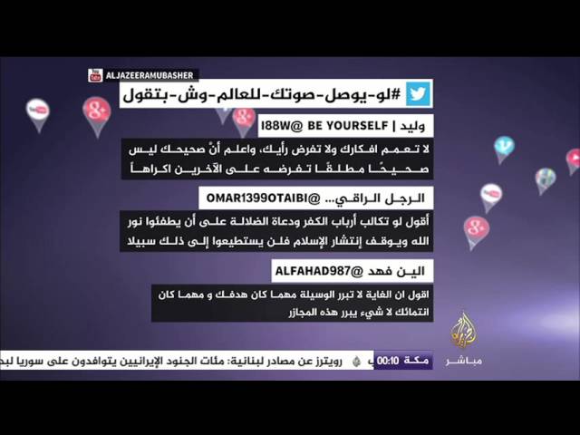 هاشتاج .. #لو_يوصل_صوتك_للعالم_وش_بتقول