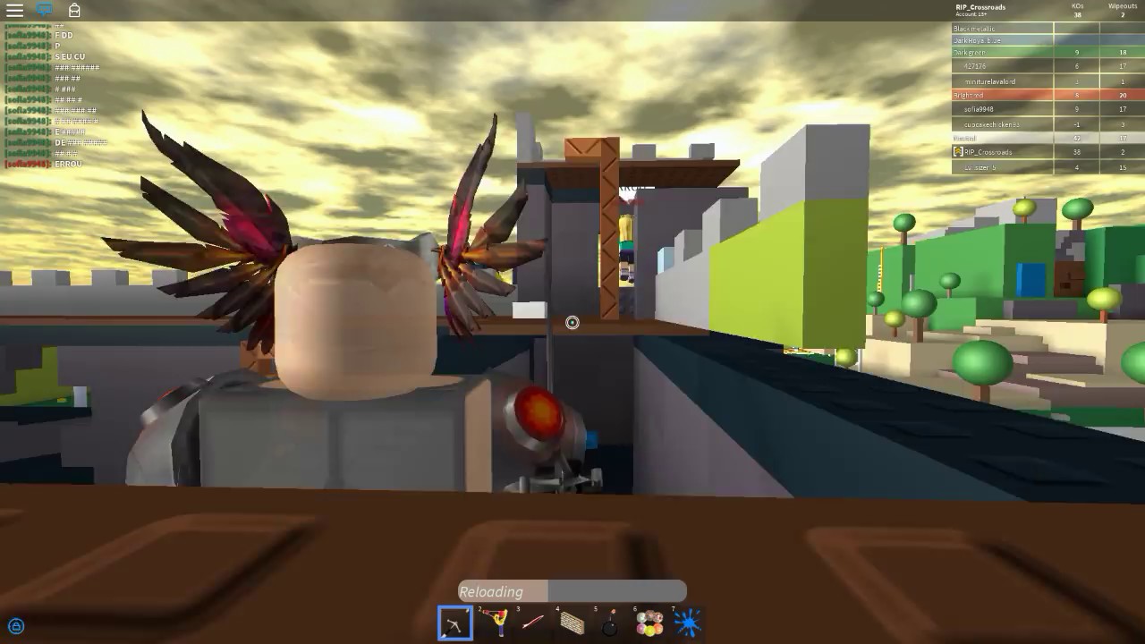 Roblox Crossroads Gameplay With More Exploiting Retards Of Course Youtube - wester poke roblox