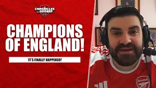 Arsenal Crowned Premier League Champions!