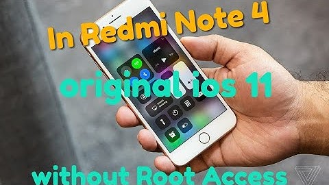 Install iOS 11 in Redmi Note 4 | Best iOS look ever | NO ROOT