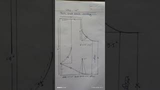 #back part blouse drafting#fashion #new #design #short video #oldsong