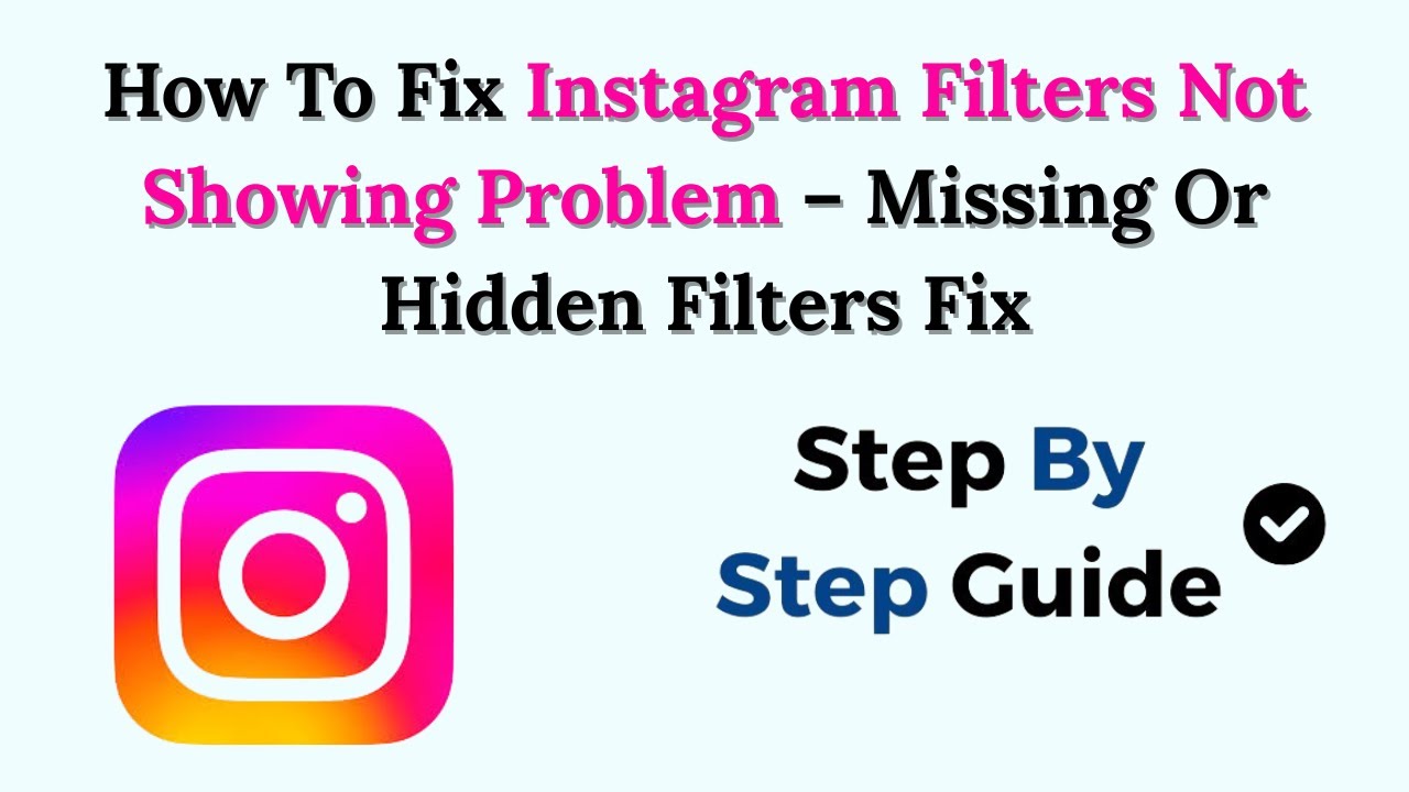 How To Fix Instagram Filters Not Showing Problem (2026) – Missing Or Hidden Filters Fix