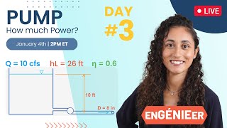 FE Exam Problems Live Marathon (Day 3) - Pump