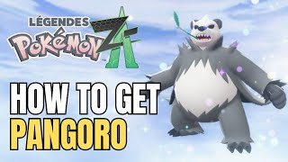 Pokémon Legends Z-A How To Get Pangoro Pancham Evolution Guide