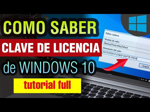 Como saber la Clave de Licencia de Windows 10 | como saber la clave de producto de mi pc windows 10