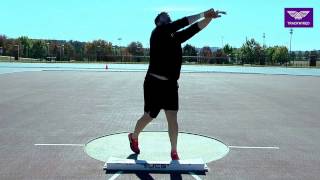HOW TO THROW A SHOTPUT-ROTATIONAL MEDBALL FRONT