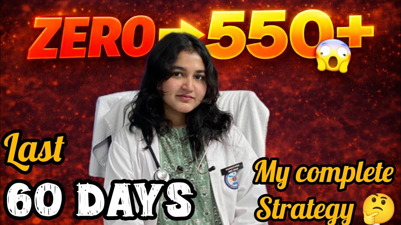 What I did in LAST 2 MONTHS to score 618+ in NEET #neet2026 