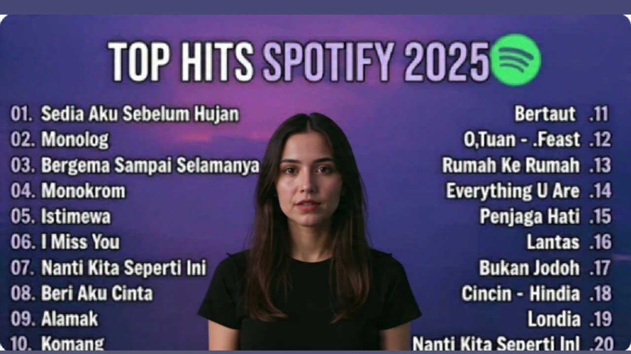 Top Hits Spotify Indonesia 2025 - 2026 Tanpa Iklan | Lagu Viral Indonesia & Tik tok Hits