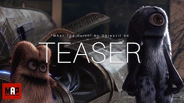TEASER Trailer | CGI Animated Short Film ** WHAT THE FUR! ** Funny SciFi kids short by Objectif3d
