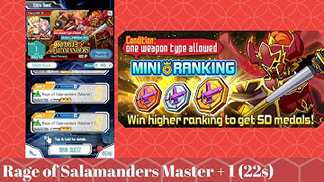 [SAO: Memory Defrag] Rage of Salamanders Master +1 (22s) | Dagger Method