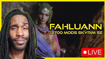 Fahluann Completionist RUN | 2700 mods Ultra Modded Skyrim day 7