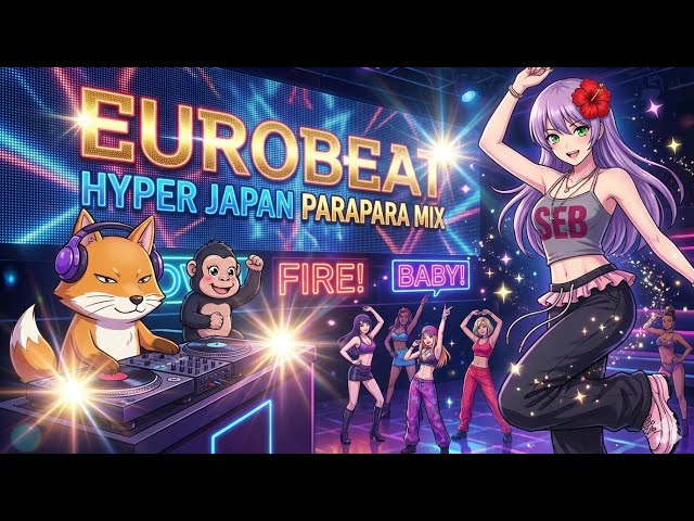 ユーロビート】EUROBEAT DJ Kenichi Hyper Japan ParaPara Mix