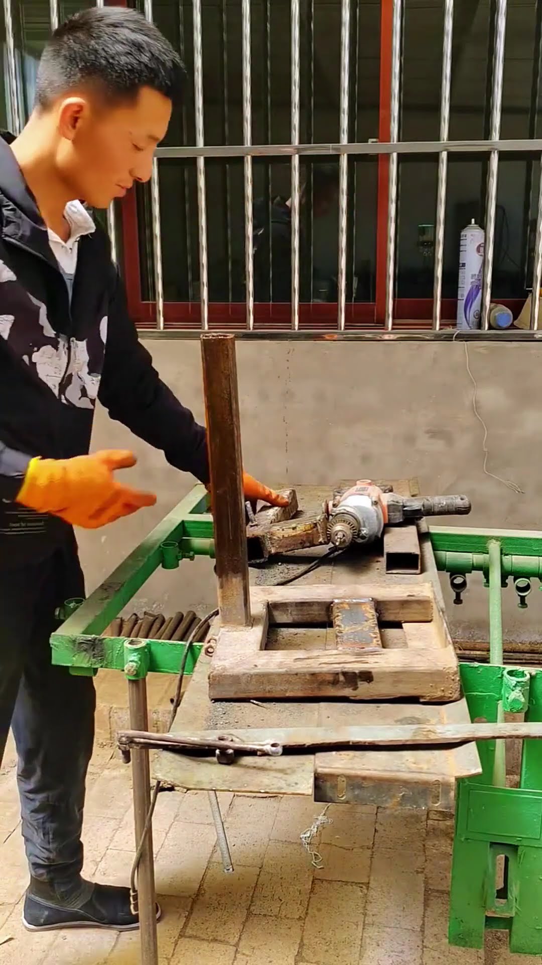 Fixing process of small bench drill- Good tools and machinery make work easy