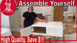 How to Assemble a Cabinet with Doors - RTA (Ready to Assemble) by HouseBarons 451 views 4 months ago 16 minutes